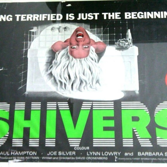 Horror Movie Poster Shivers Original 1975 David Cronenberg Film Vintage Posters - Picture 11 of 16
